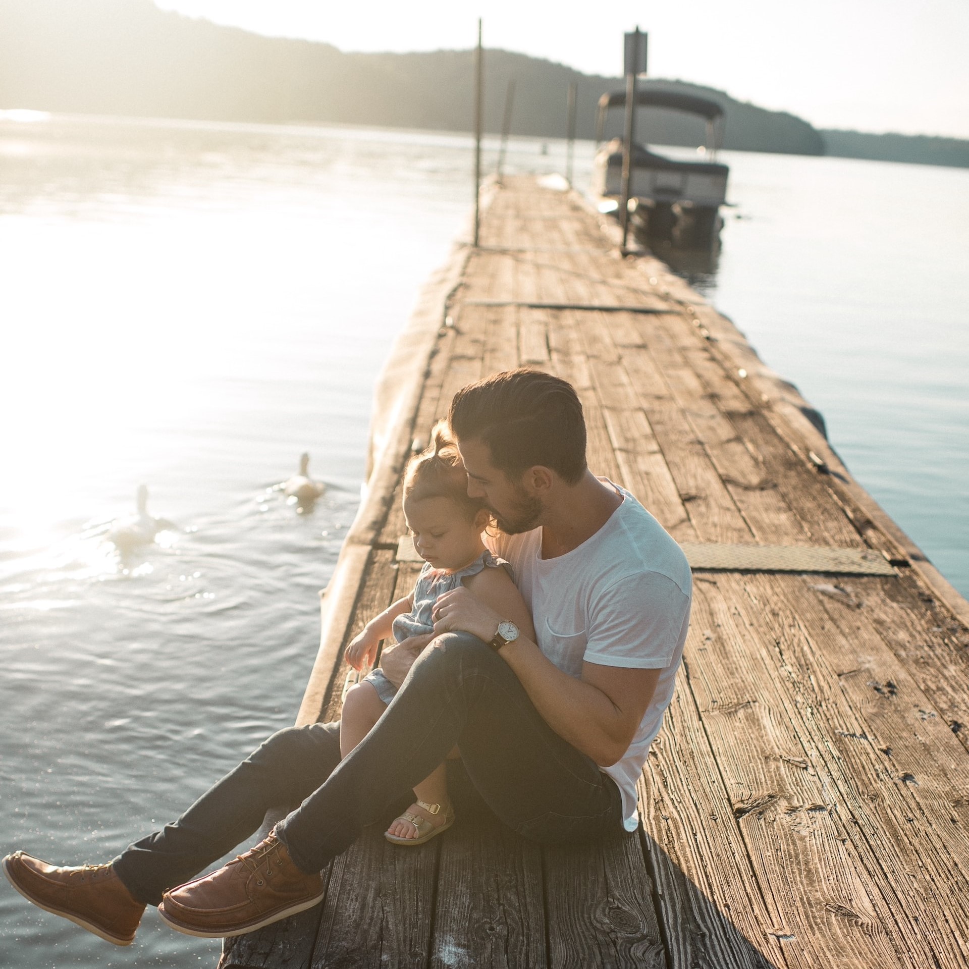 father-daughter-dock